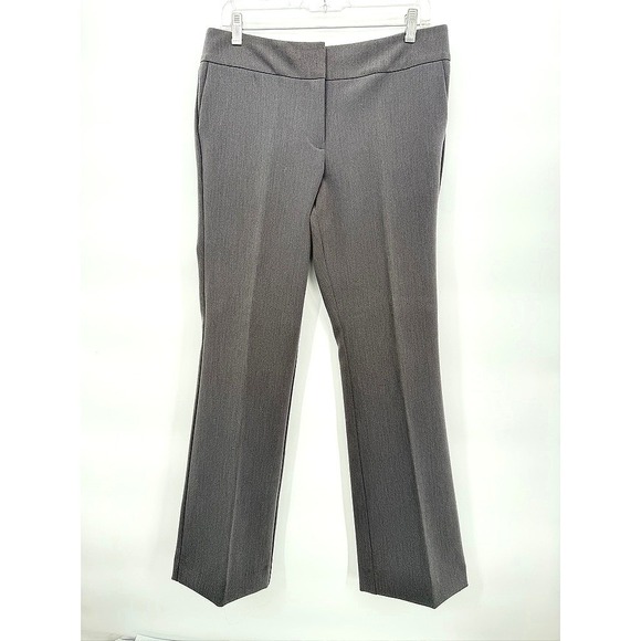Ann Taylor Factory Pants - Ann Taylor Factory Trousers Gray Curvy Career Dress Pants Basic Office Attire 8P